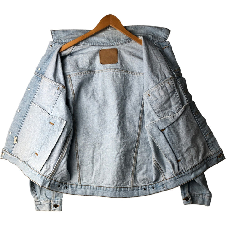 Levi's 70507-4834 Denim Jacket (G-Jean) - Made in USA - Men's Size L (approx.) unclear blue type Vintage Second Hand