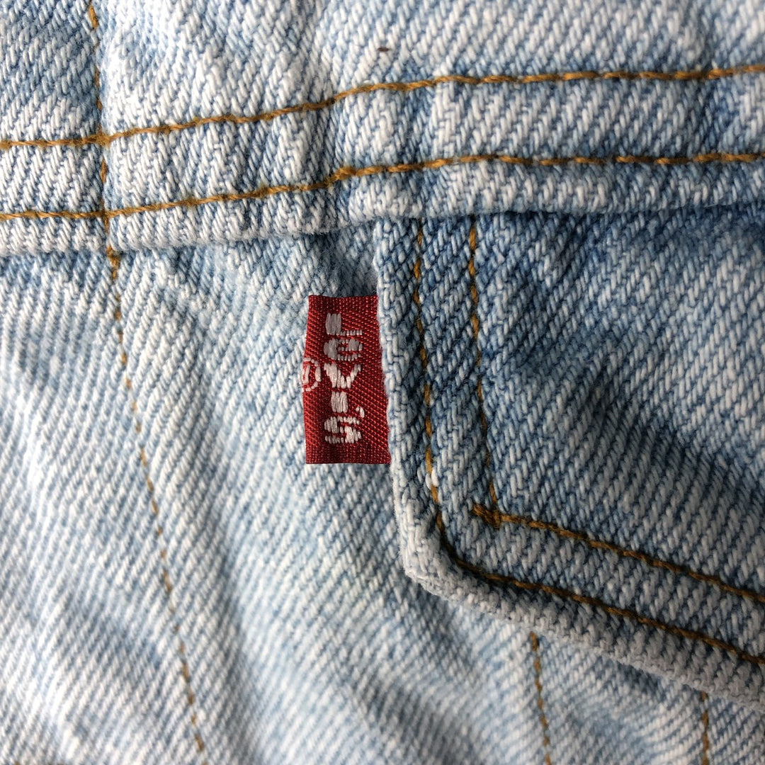 Levi's 70507-4834 Denim Jacket (G-Jean) - Made in USA - Men's Size L (approx.) unclear blue type Vintage Second Hand