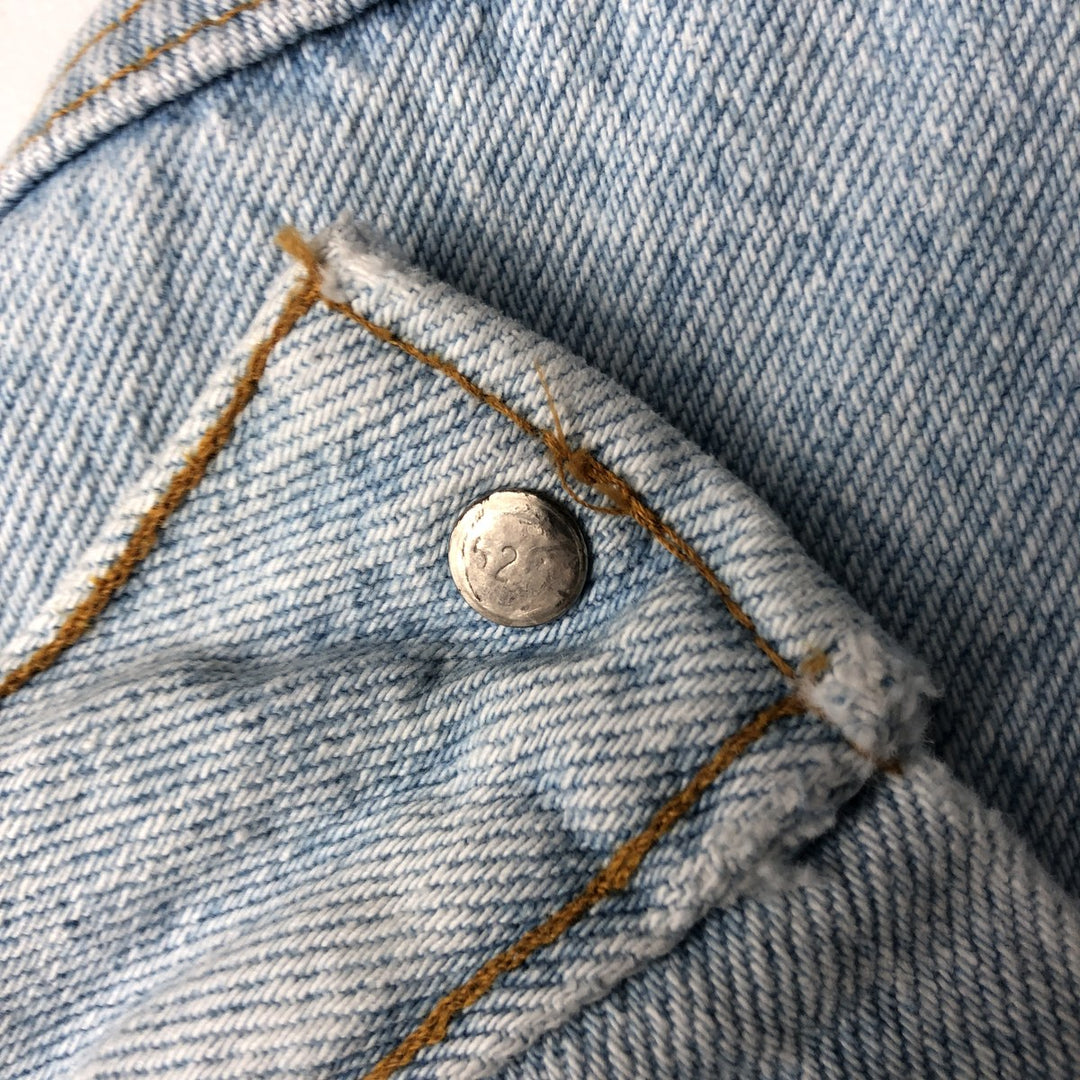 Levi's 70507-4834 Denim Jacket (G-Jean) - Made in USA - Men's Size L (approx.) unclear blue type Vintage Second Hand