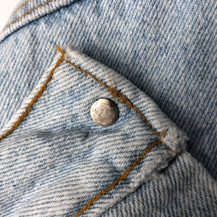 Levi's 70507-4834 Denim Jacket (G-Jean) - Made in USA - Men's Size L (approx.) unclear blue type Vintage Second Hand