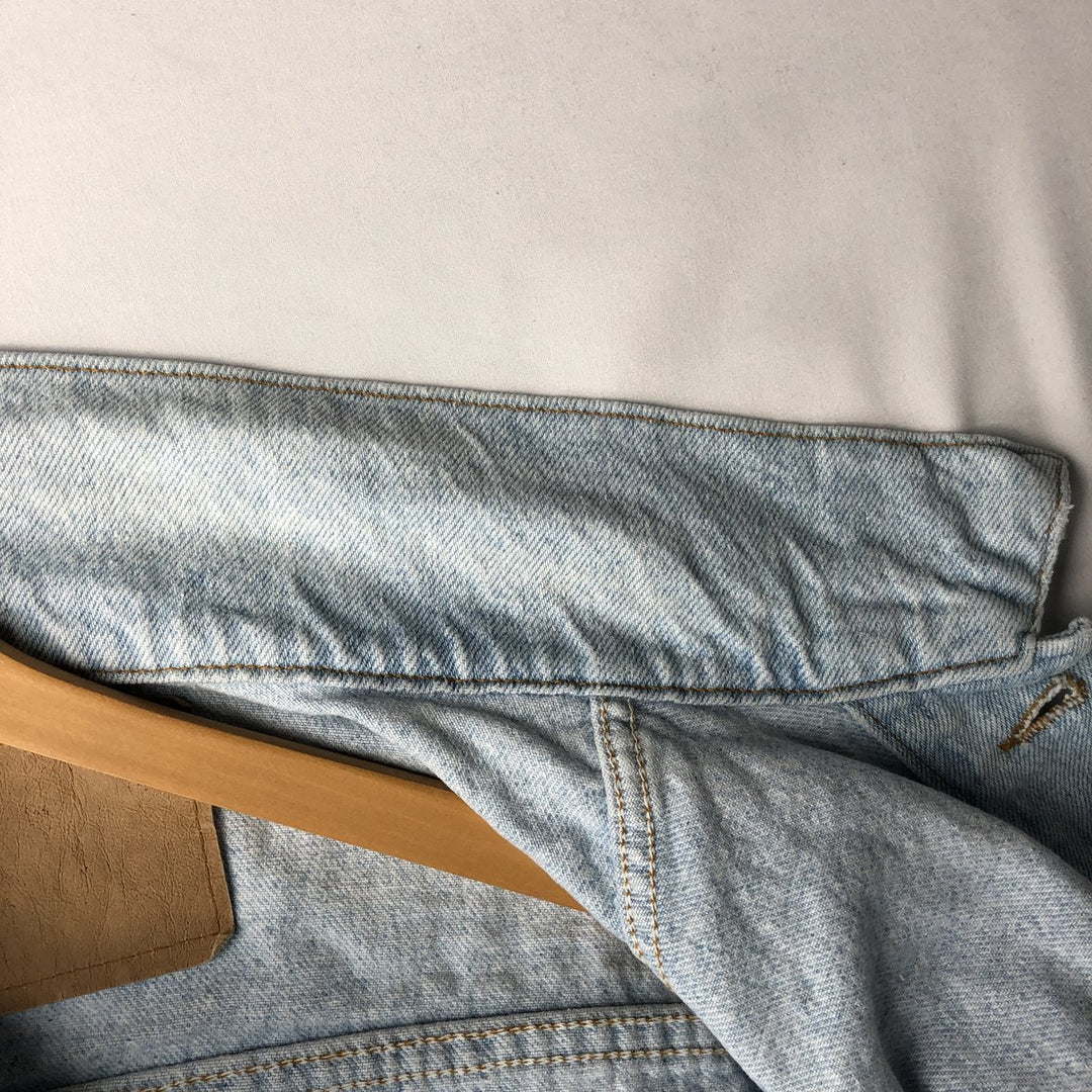 Levi's 70507-4834 Denim Jacket (G-Jean) - Made in USA - Men's Size L (approx.) unclear blue type Vintage Second Hand