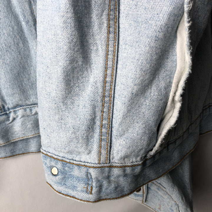 Levi's 70507-4834 Denim Jacket (G-Jean) - Made in USA - Men's Size L (approx.) unclear blue type Vintage Second Hand