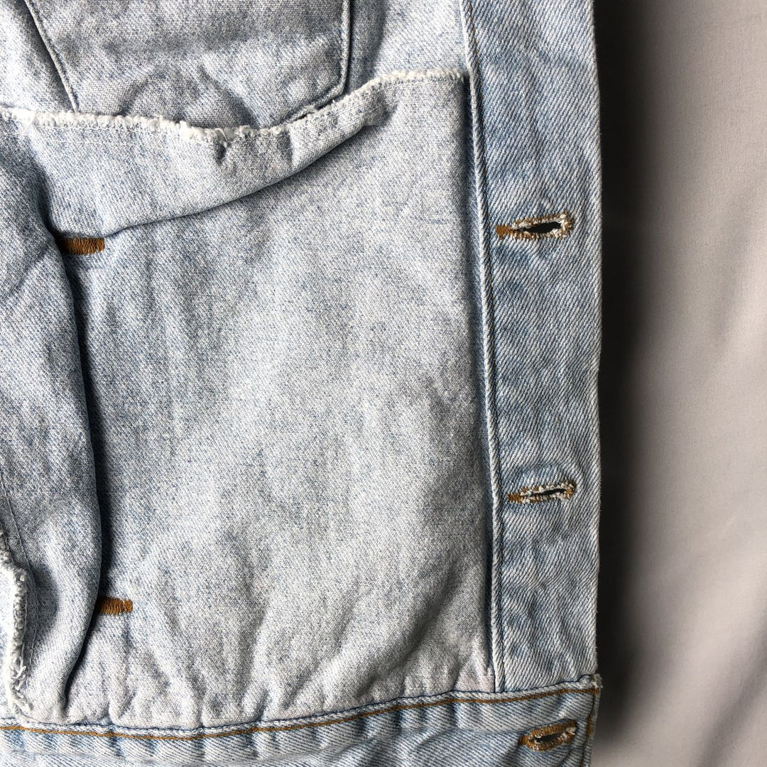 Levi's 70507-4834 Denim Jacket (G-Jean) - Made in USA - Men's Size L (approx.) unclear blue type Vintage Second Hand