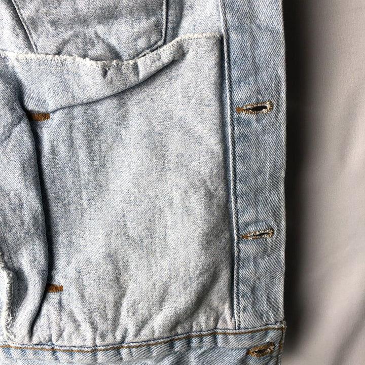 Levi's 70507-4834 Denim Jacket (G-Jean) - Made in USA - Men's Size L (approx.) unclear blue type Vintage Second Hand