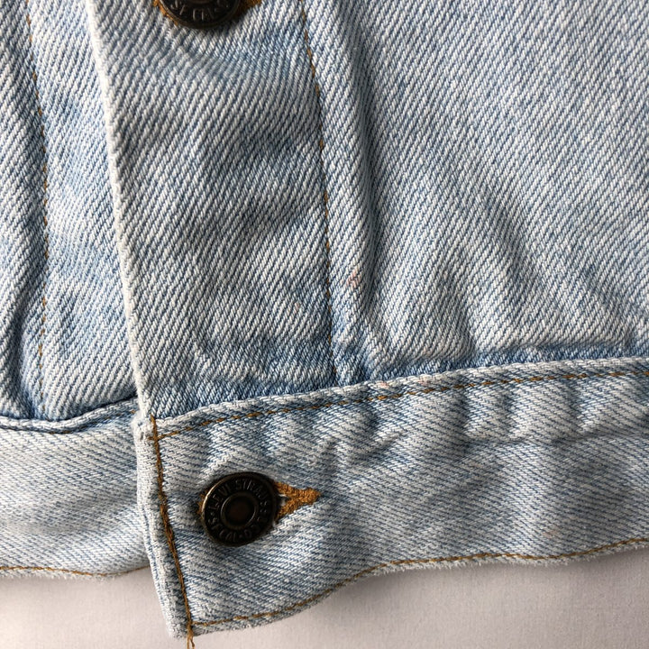 Levi's 70507-4834 Denim Jacket (G-Jean) - Made in USA - Men's Size L (approx.) unclear blue type Vintage Second Hand