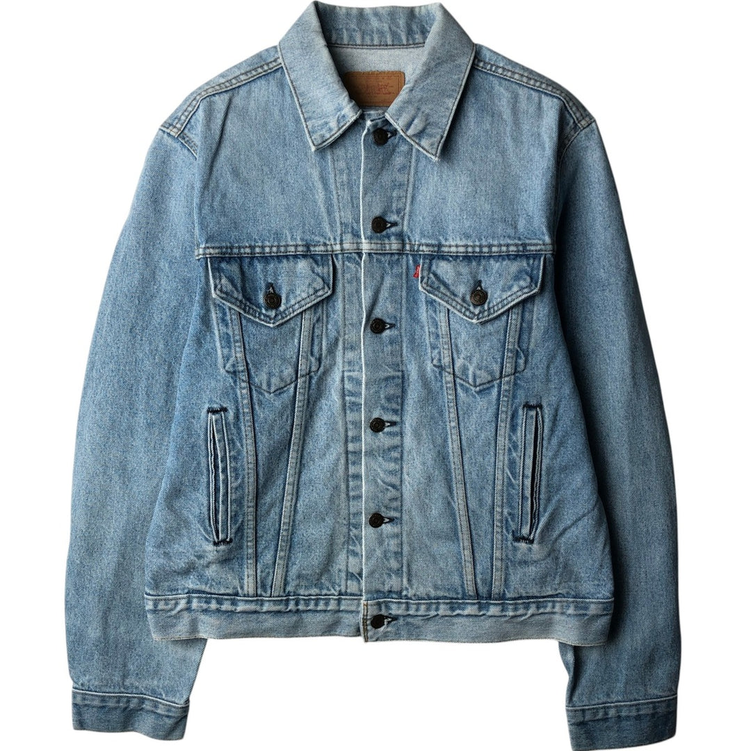 Levi's denim jacket, made in the USA, men's size M unclear blue type Vintage Second Hand