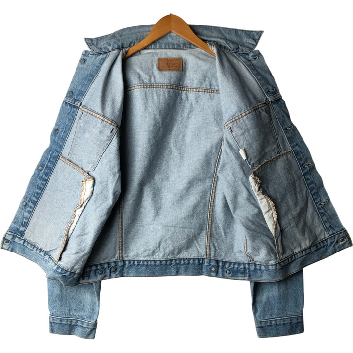 Levi's denim jacket, made in the USA, men's size M unclear blue type Vintage Second Hand