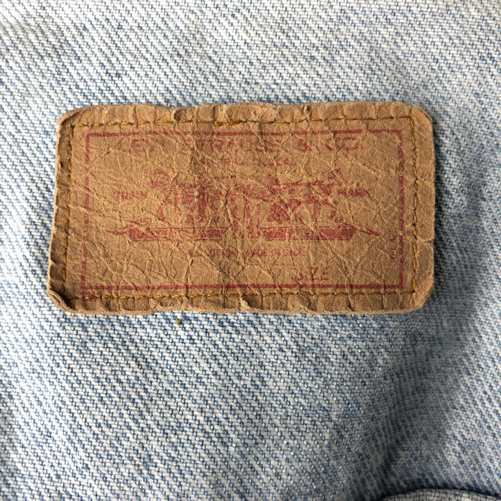 Levi's denim jacket, made in the USA, men's size M unclear blue type Vintage Second Hand
