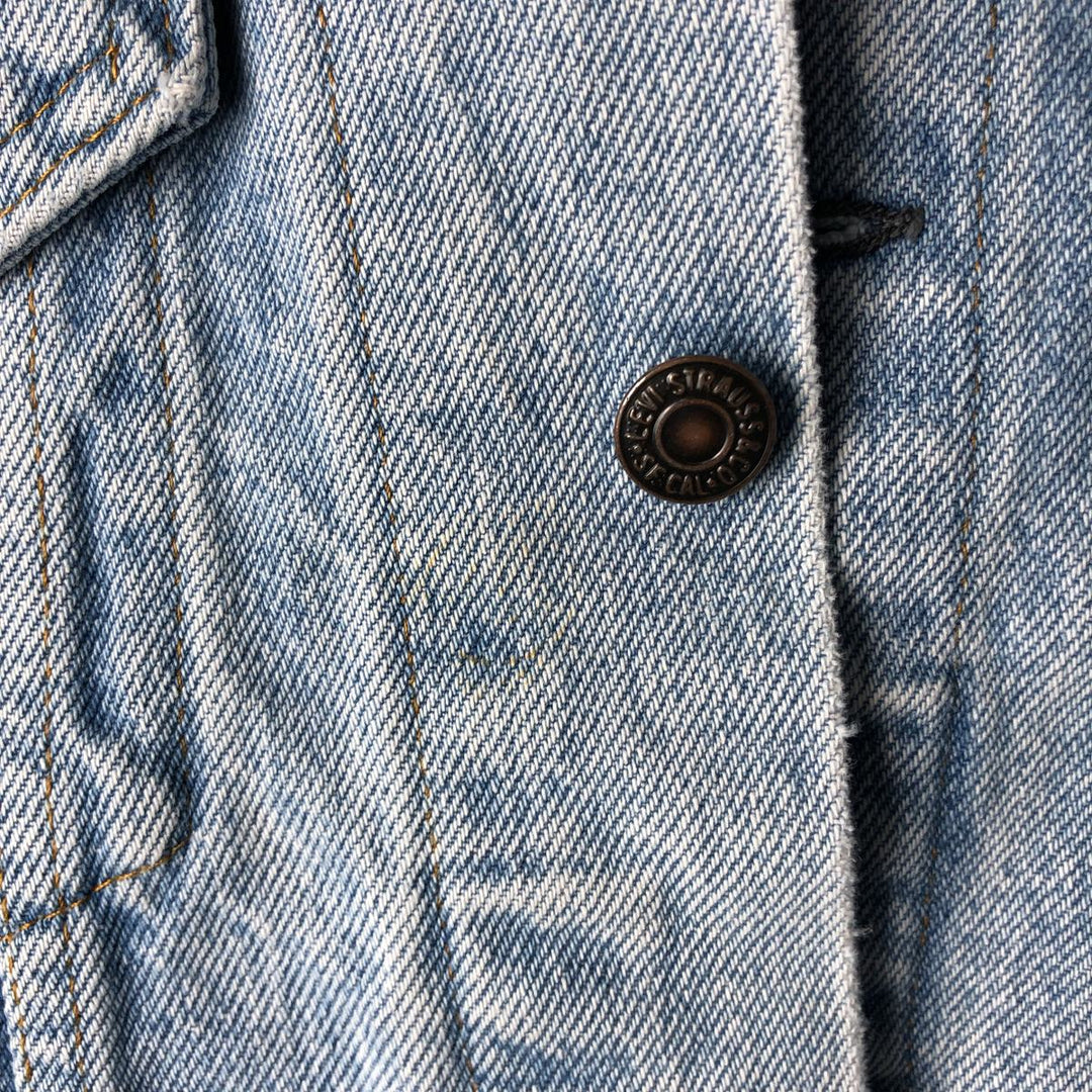 Levi's denim jacket, made in the USA, men's size M unclear blue type Vintage Second Hand