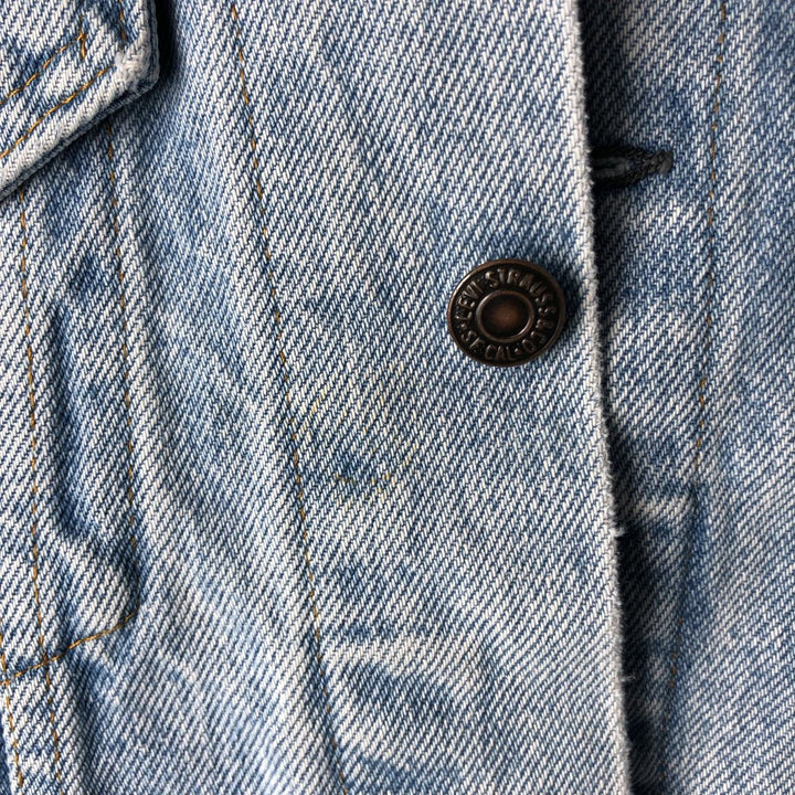Levi's denim jacket, made in the USA, men's size M unclear blue type Vintage Second Hand