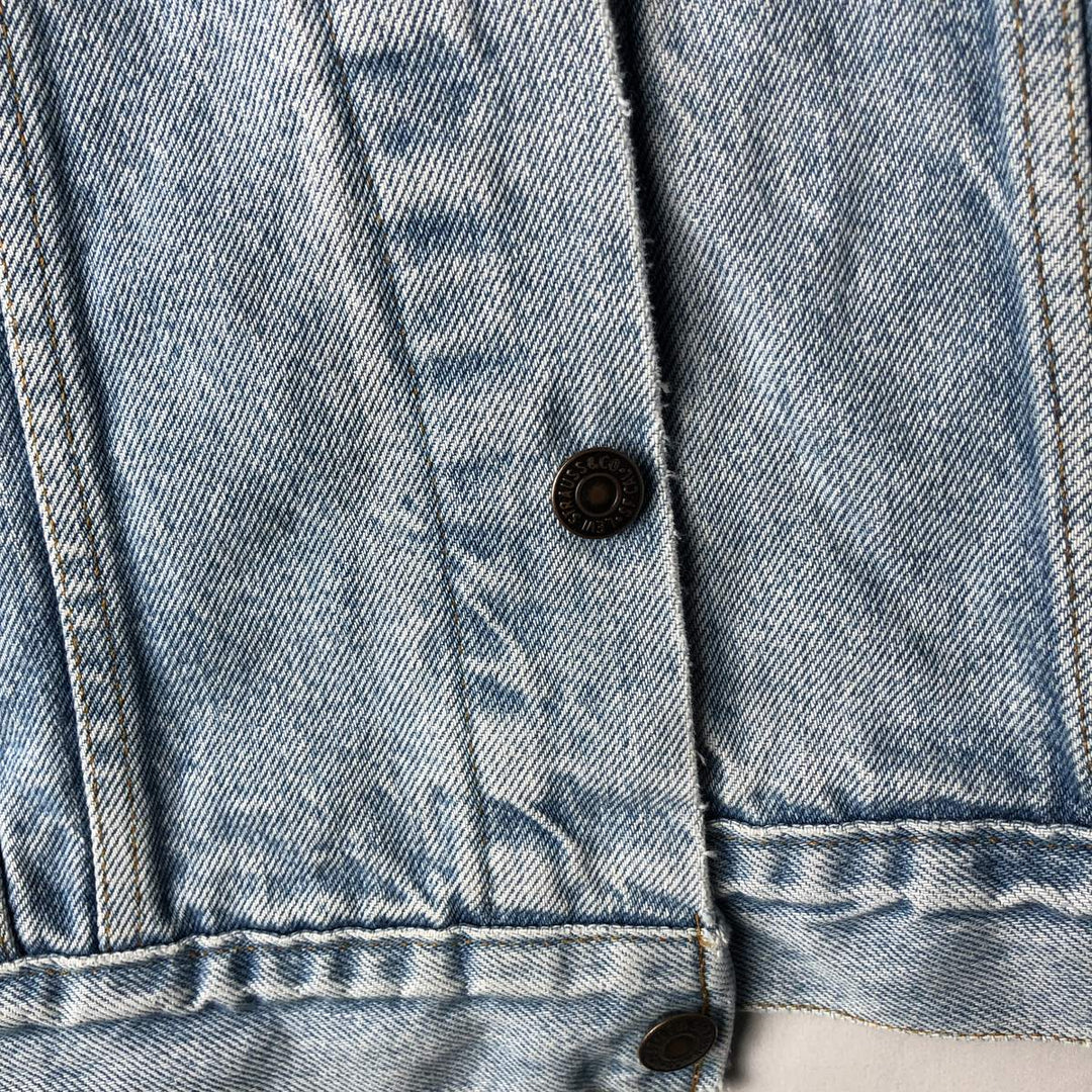 Levi's denim jacket, made in the USA, men's size M unclear blue type Vintage Second Hand