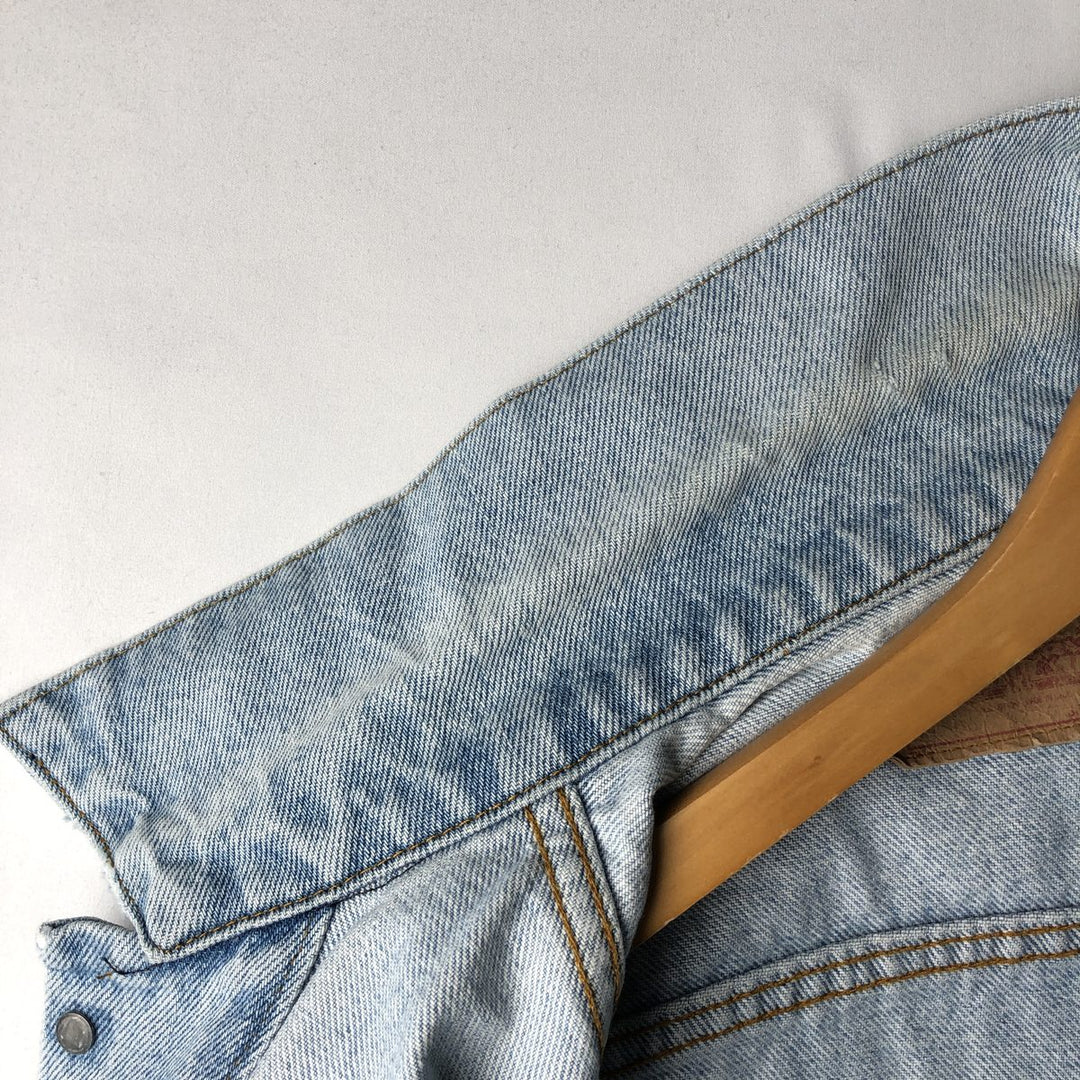 Levi's denim jacket, made in the USA, men's size M unclear blue type Vintage Second Hand