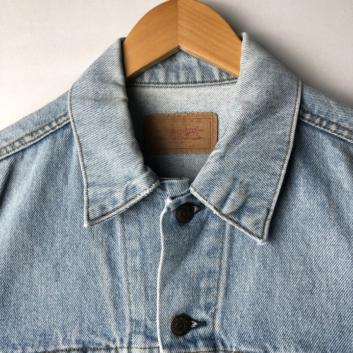 Levi's denim jacket, made in the USA, men's size M unclear blue type Vintage Second Hand