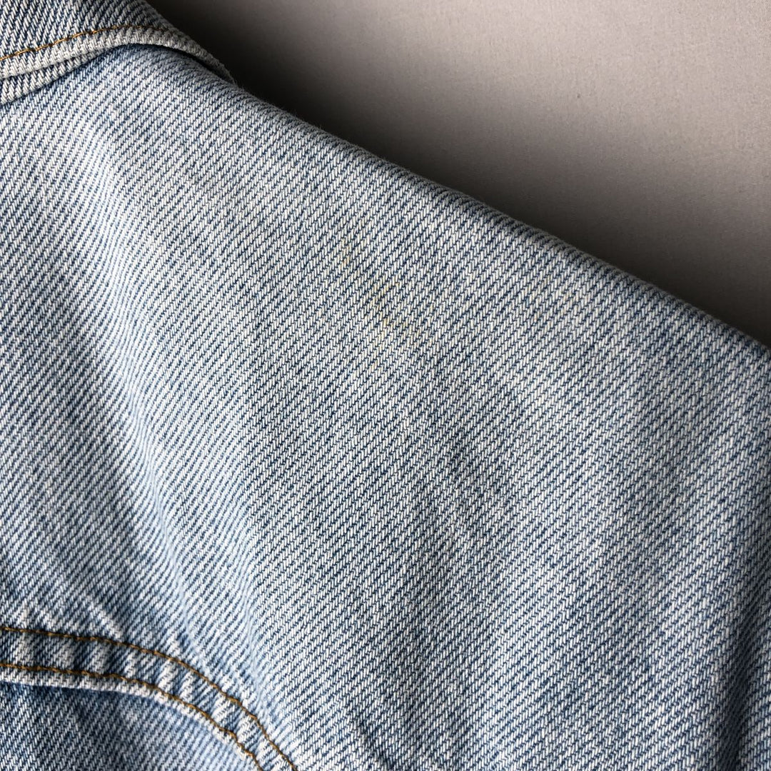 Levi's denim jacket, made in the USA, men's size M unclear blue type Vintage Second Hand