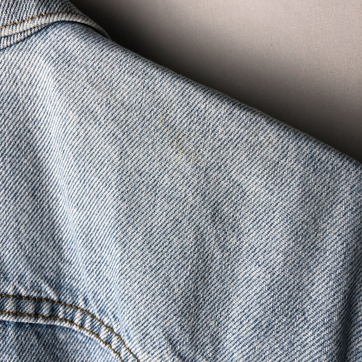 Levi's denim jacket, made in the USA, men's size M unclear blue type Vintage Second Hand