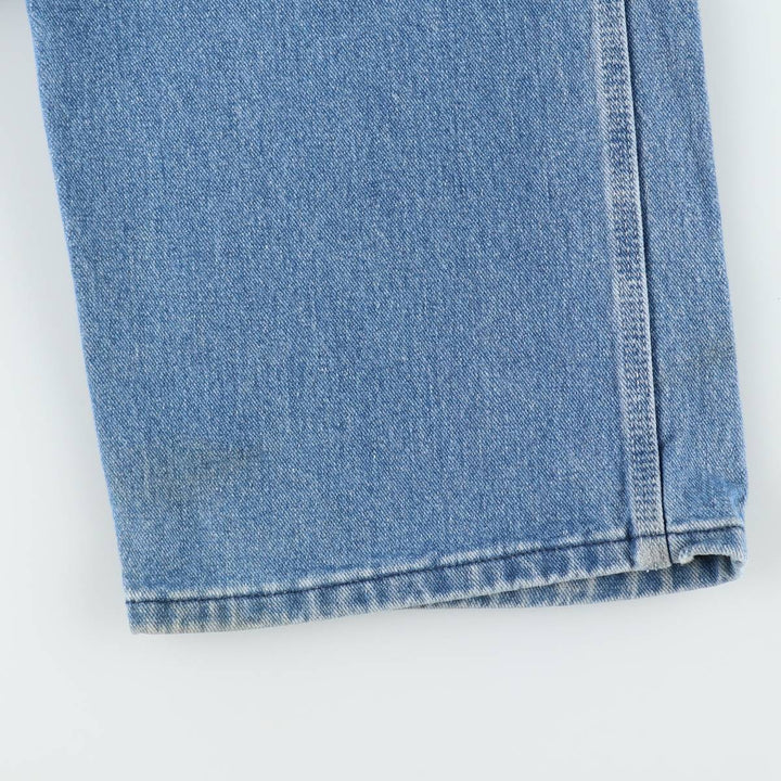 Dickies Men's Oversized Denim Overalls (equivalent to W40) cotton Blue type light blue Vintage Second Hand