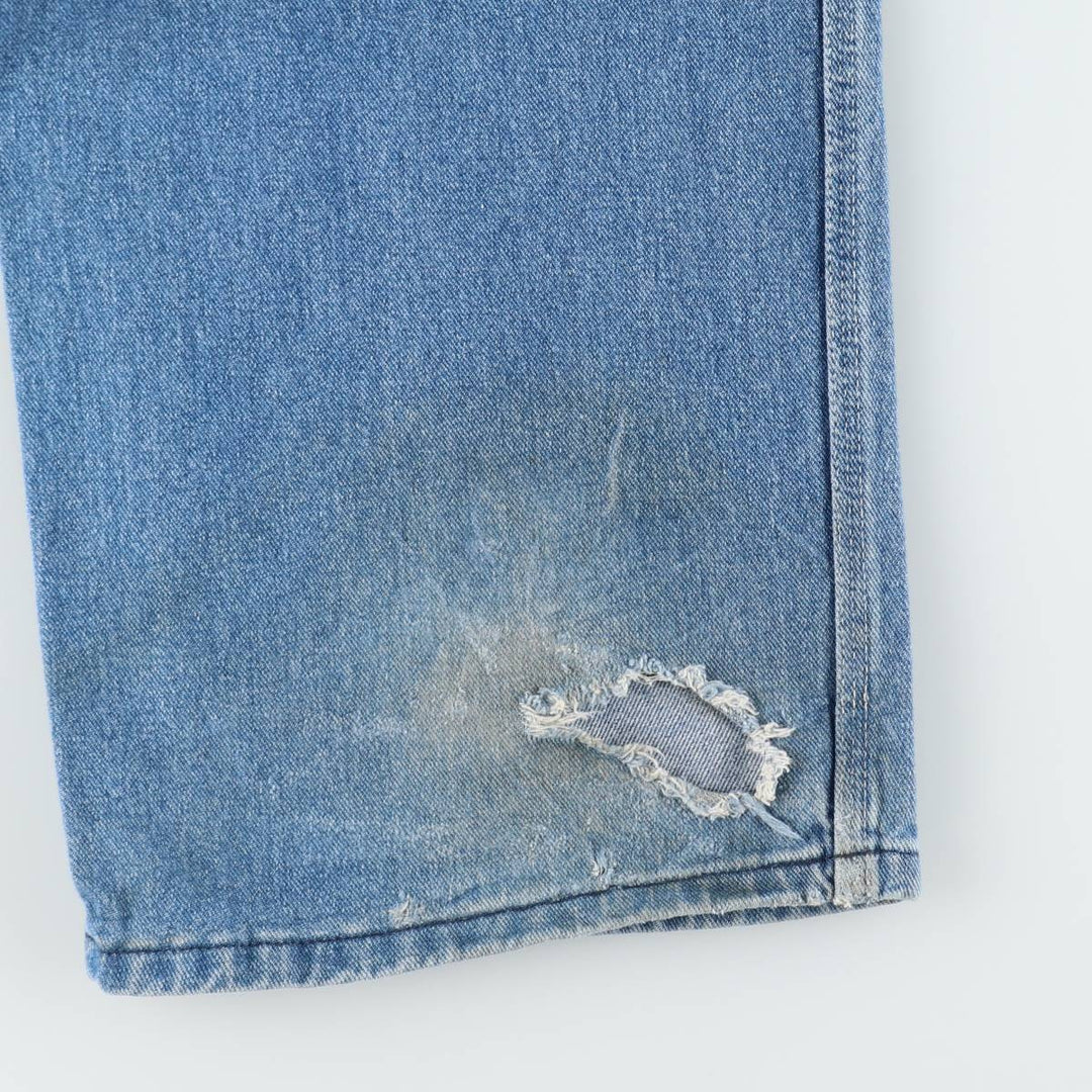 Dickies Men's Oversized Denim Overalls (equivalent to W40) cotton Blue type light blue Vintage Second Hand