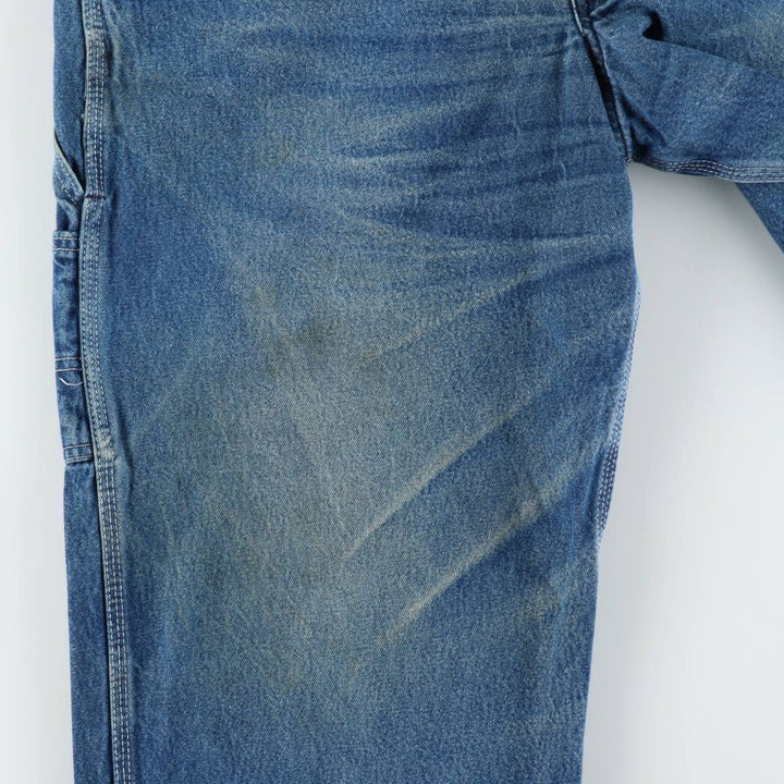 90'S Key denim overalls, men's size W37 (approx.), vintage. cotton blue type Vintage Second Hand