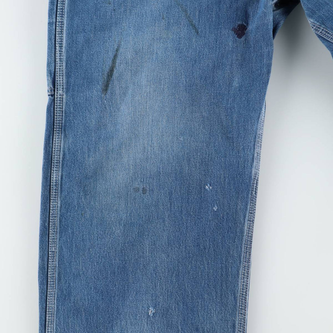 Vintage 80s-90'S Dickies denim overalls, men's size W37 cotton blue type Vintage Second Hand