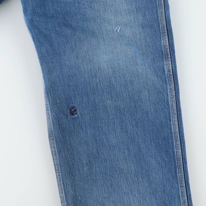 Vintage 80s-90'S Dickies denim overalls, men's size W37 cotton blue type Vintage Second Hand