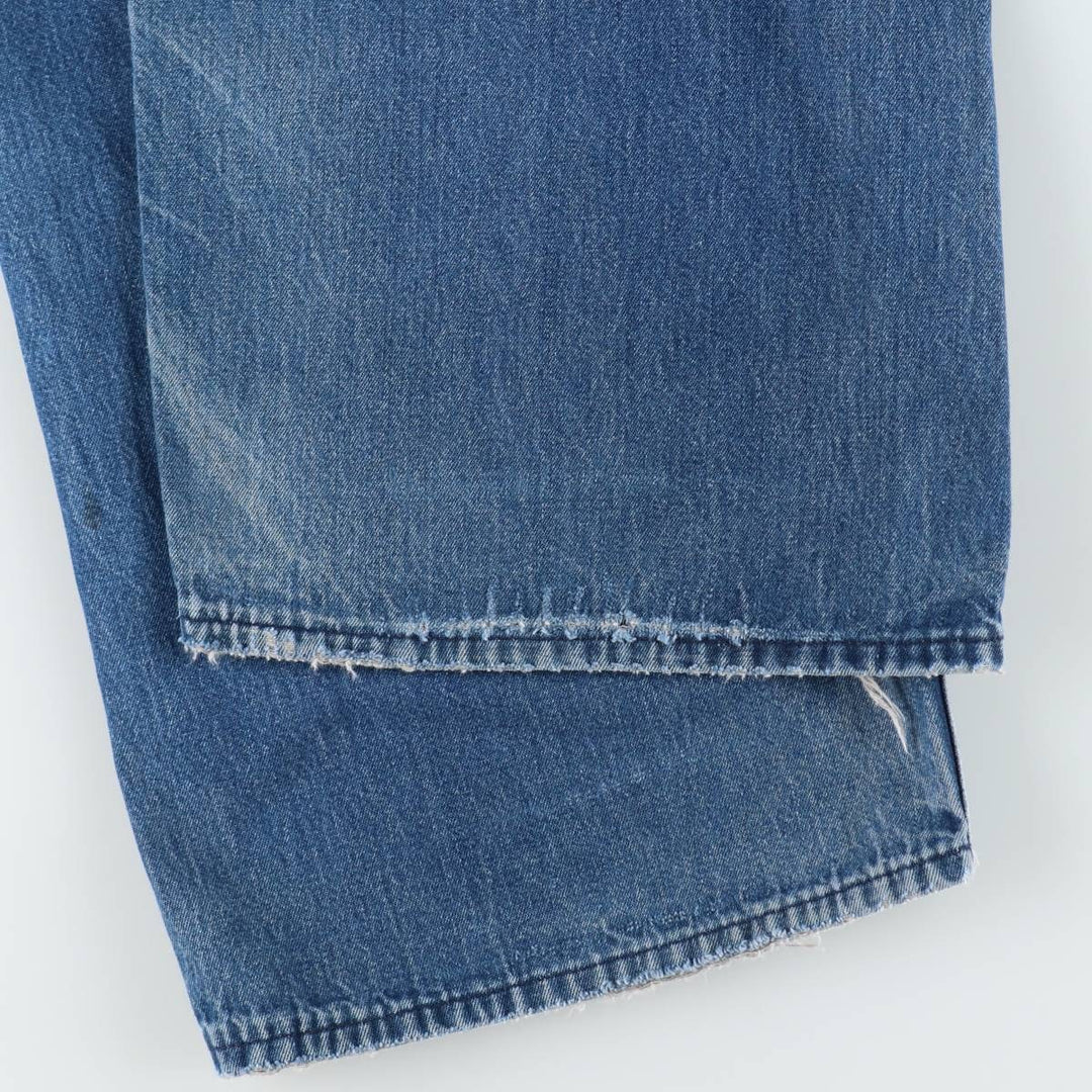 Vintage 80s-90'S Dickies denim overalls, men's size W37 cotton blue type Vintage Second Hand