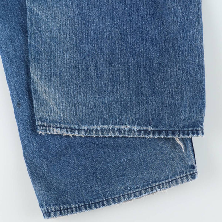 Vintage 80s-90'S Dickies denim overalls, men's size W37 cotton blue type Vintage Second Hand