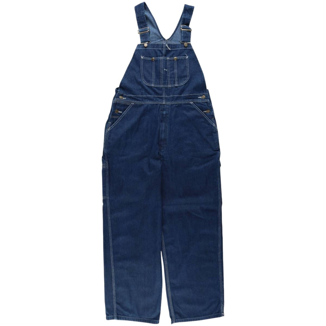 Sears denim overalls, men's size W36 (approx.), vintage. cotton blue type Vintage Second Hand
