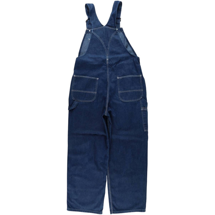 Sears denim overalls, men's size W36 (approx.), vintage. cotton blue type Vintage Second Hand