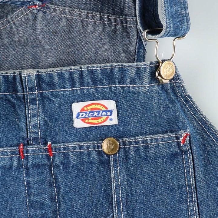Dickies denim overalls for men, equivalent to w37 cotton blue type Vintage Second Hand