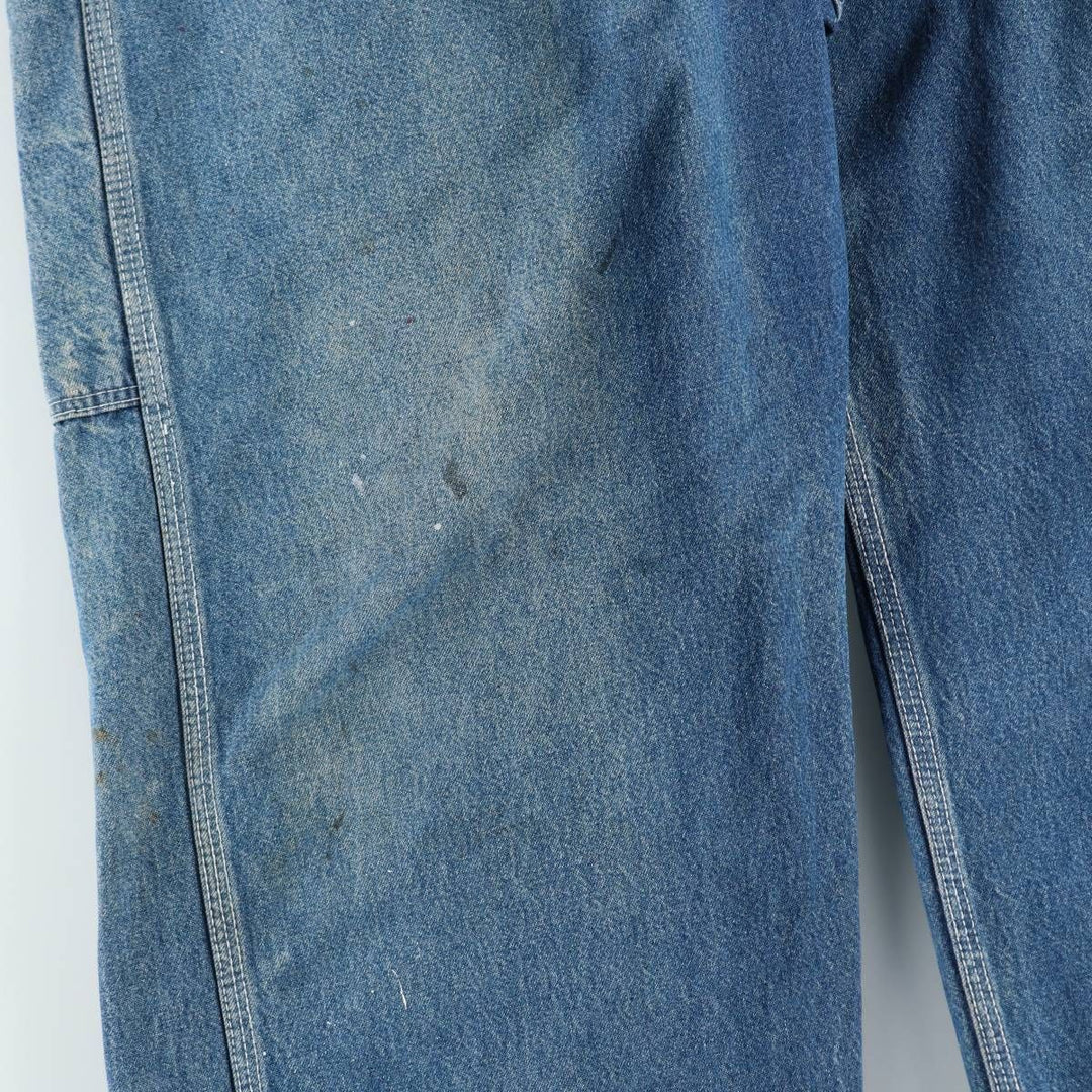 Dickies denim overalls for men, equivalent to w37 cotton blue type Vintage Second Hand