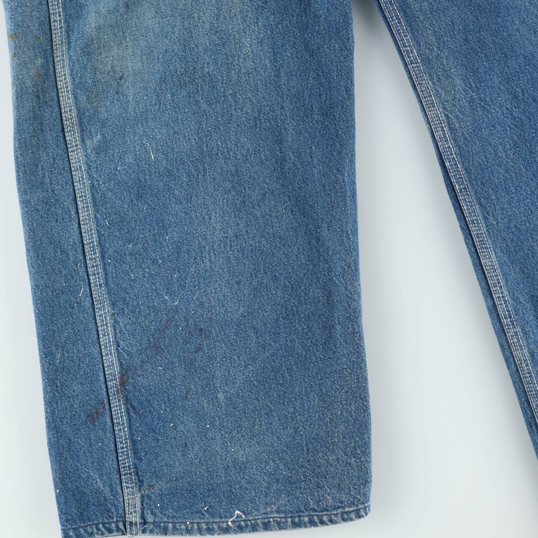 Dickies denim overalls for men, equivalent to w37 cotton blue type Vintage Second Hand