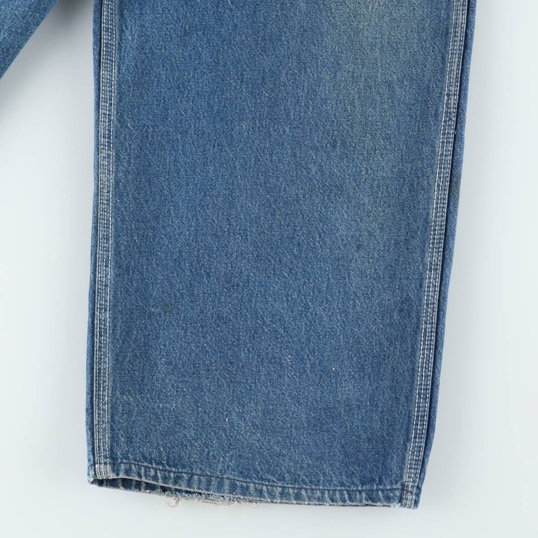 Dickies denim overalls for men, equivalent to w37 cotton blue type Vintage Second Hand