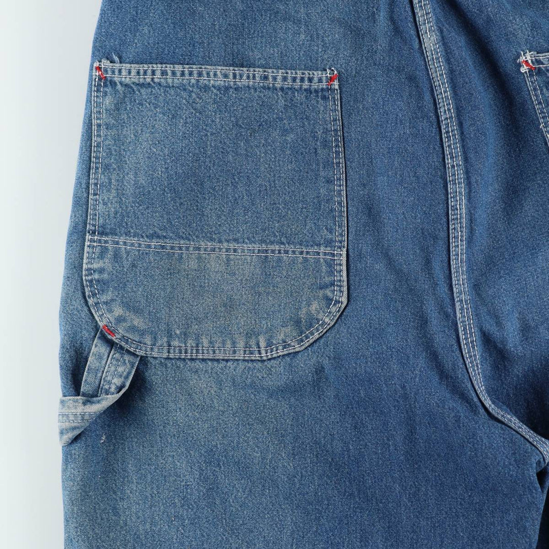 Dickies denim overalls for men, equivalent to w37 cotton blue type Vintage Second Hand