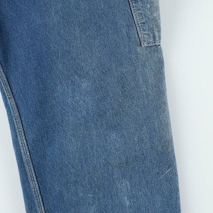 Dickies denim overalls for men, equivalent to w37 cotton blue type Vintage Second Hand