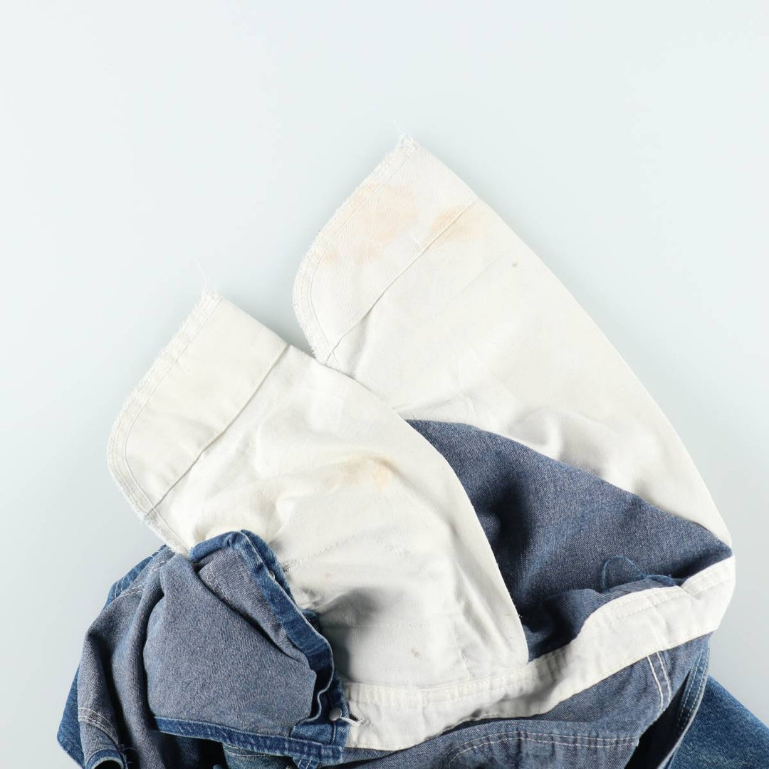 Dickies denim overalls for men, equivalent to w37 cotton blue type Vintage Second Hand
