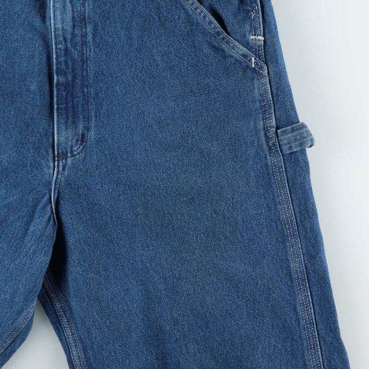 Carhartt Cut-off Denim Overalls, Men's Size W32 (approx.) unclear blue type Vintage Second Hand