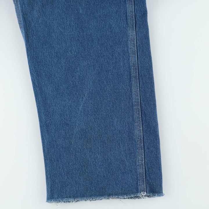 Carhartt Cut-off Denim Overalls, Men's Size W32 (approx.) unclear blue type Vintage Second Hand