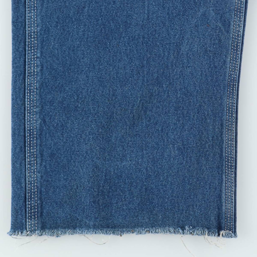 Carhartt Cut-off Denim Overalls, Men's Size W32 (approx.) unclear blue type Vintage Second Hand