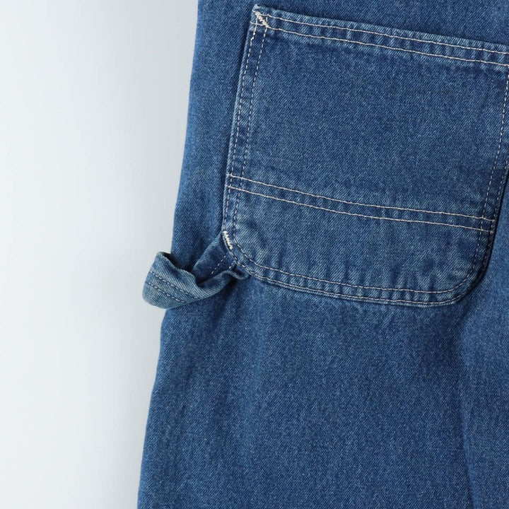 Carhartt Cut-off Denim Overalls, Men's Size W32 (approx.) unclear blue type Vintage Second Hand