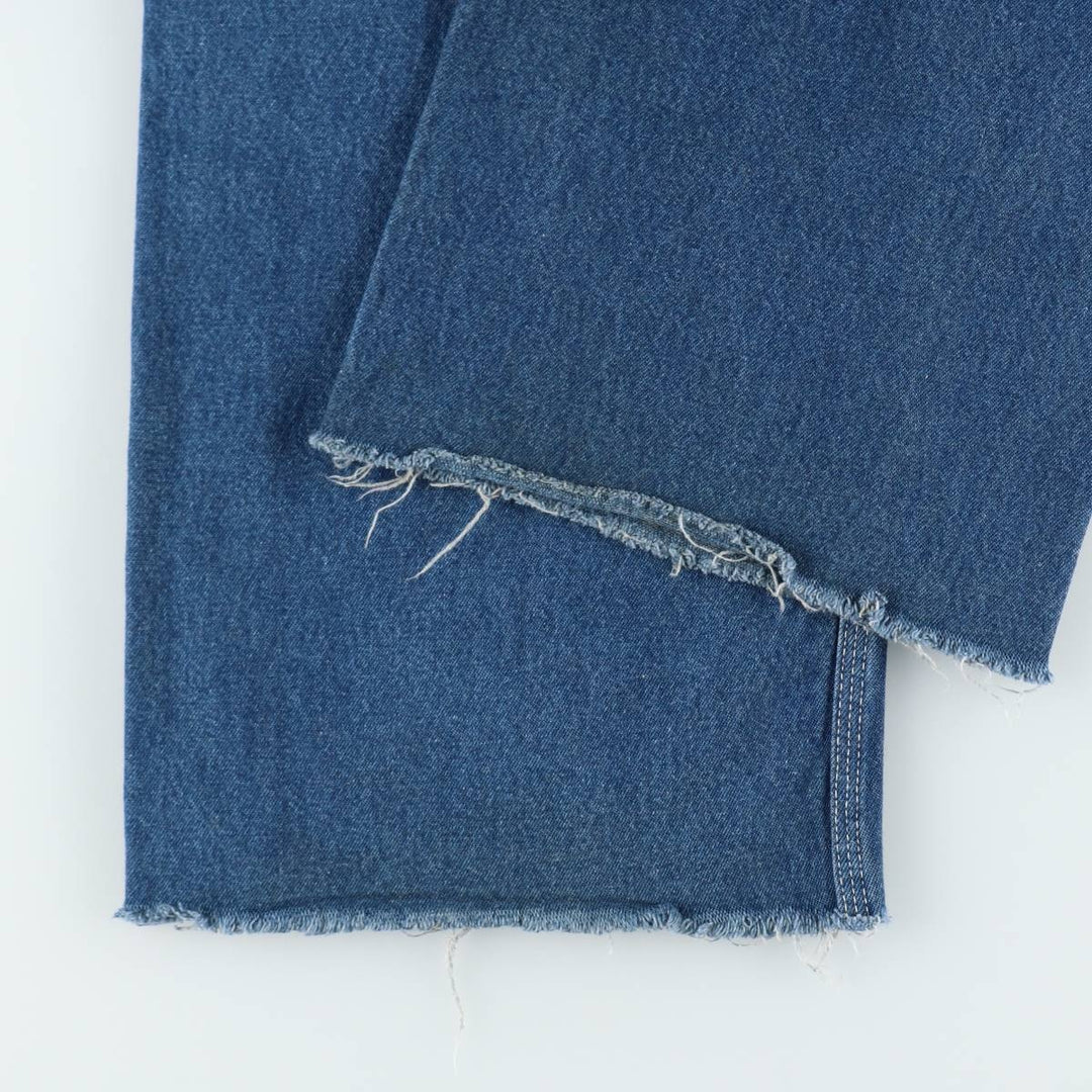 Carhartt Cut-off Denim Overalls, Men's Size W32 (approx.) unclear blue type Vintage Second Hand