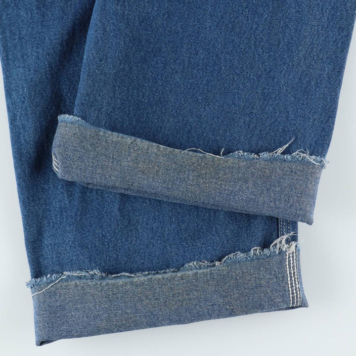 Carhartt Cut-off Denim Overalls, Men's Size W32 (approx.) unclear blue type Vintage Second Hand