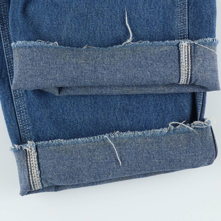 Carhartt Cut-off Denim Overalls, Men's Size W32 (approx.) unclear blue type Vintage Second Hand