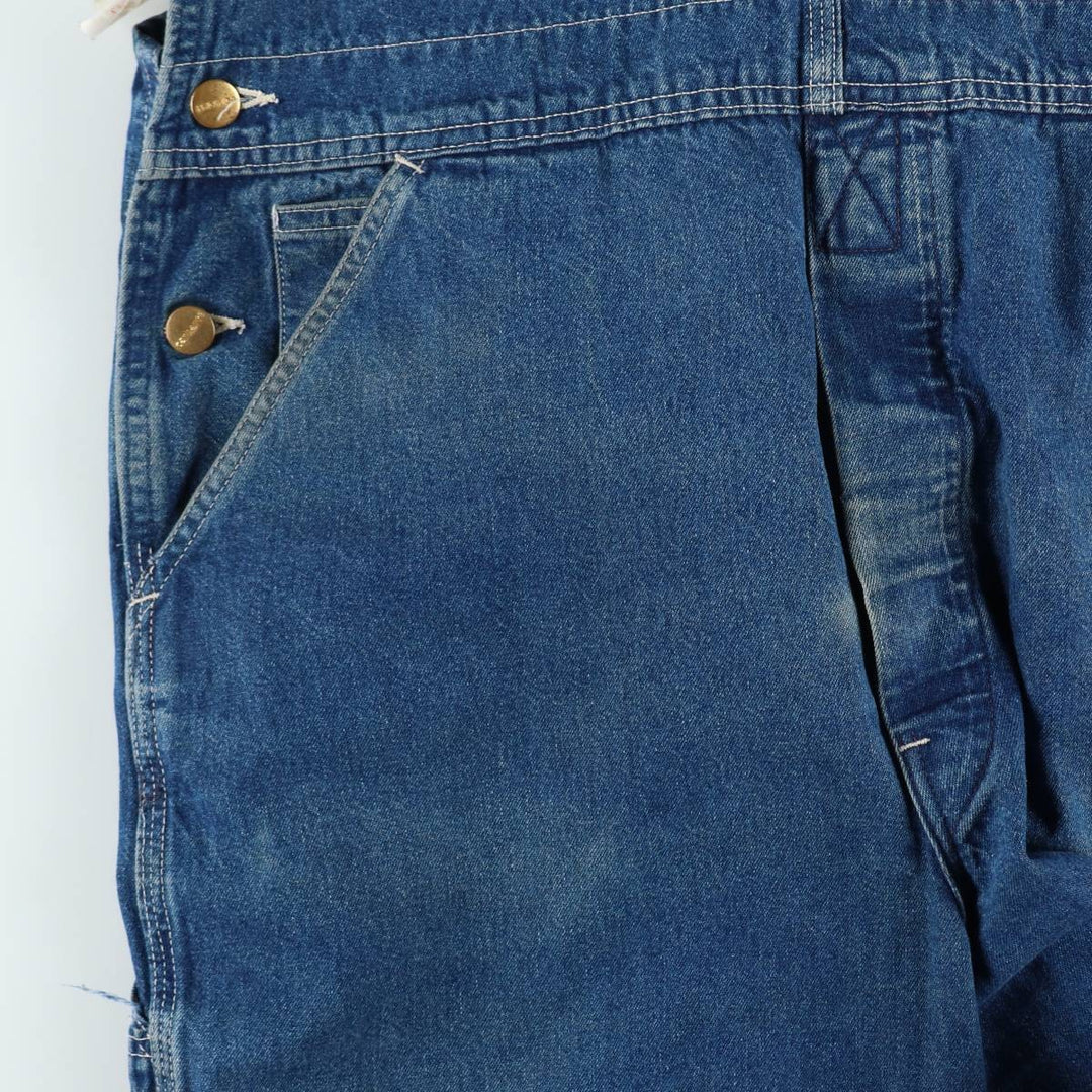 Carhartt denim overalls for men, equivalent to w37 unclear blue type Vintage Second Hand