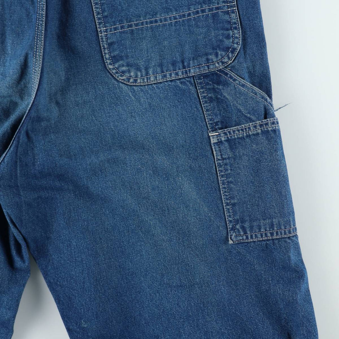 Carhartt denim overalls for men, equivalent to w37 unclear blue type Vintage Second Hand