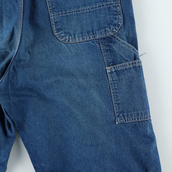 Carhartt denim overalls for men, equivalent to w37 unclear blue type Vintage Second Hand