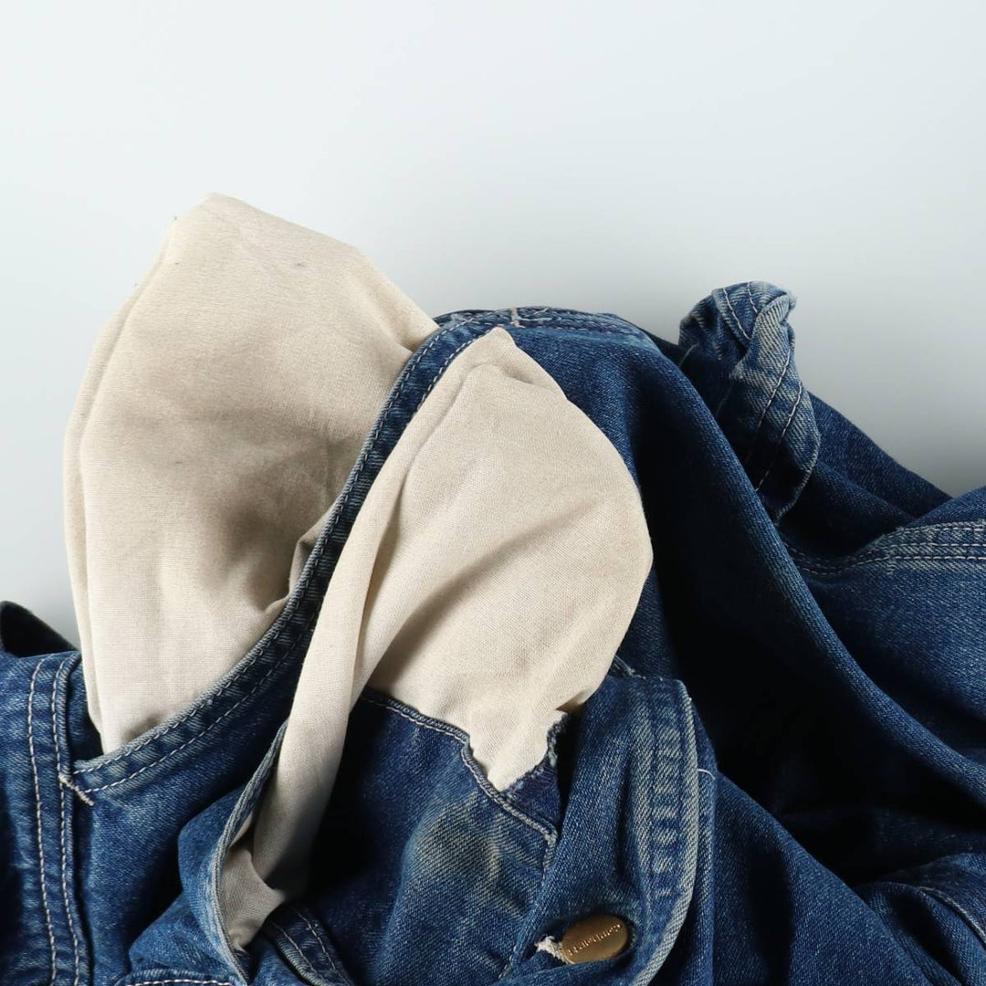 Carhartt denim overalls for men, equivalent to w37 unclear blue type Vintage Second Hand