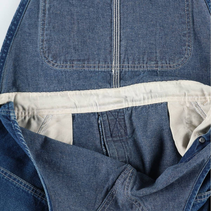 Carhartt denim overalls for men, equivalent to w37 unclear blue type Vintage Second Hand