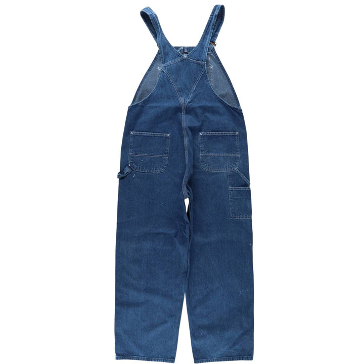 Big size Carhartt denim overalls for men, equivalent to w40 unclear blue type Vintage Second Hand