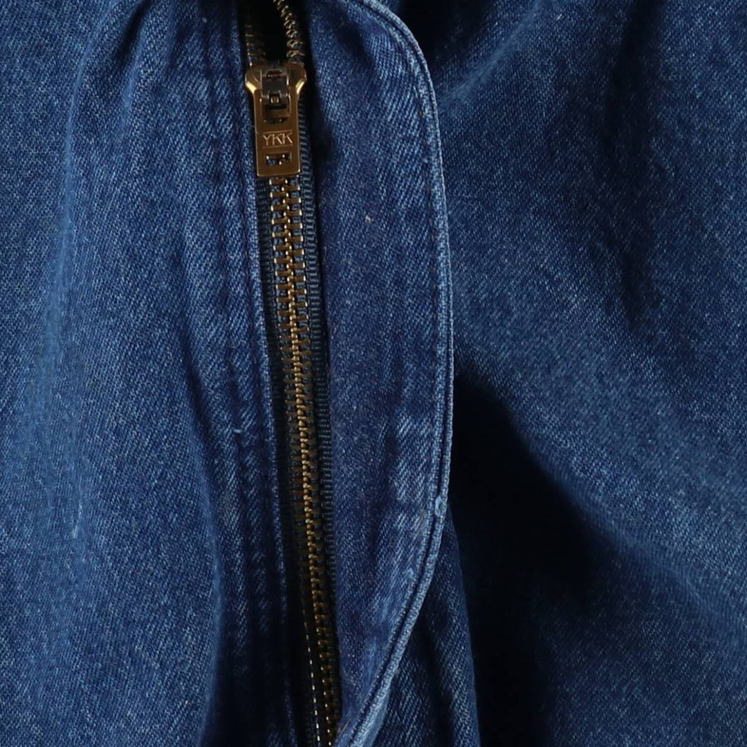 Big size Carhartt denim overalls for men, equivalent to w40 unclear blue type Vintage Second Hand