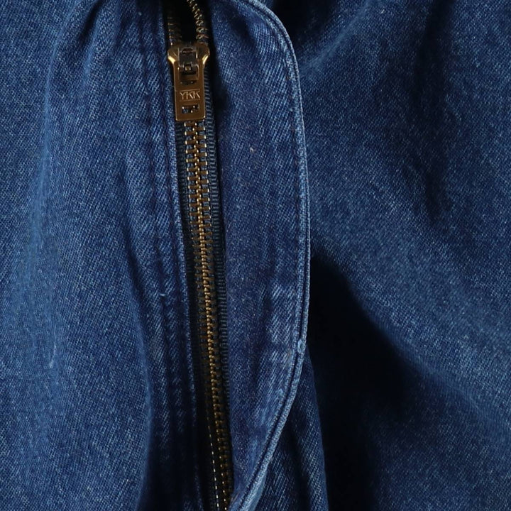 Big size Carhartt denim overalls for men, equivalent to w40 unclear blue type Vintage Second Hand
